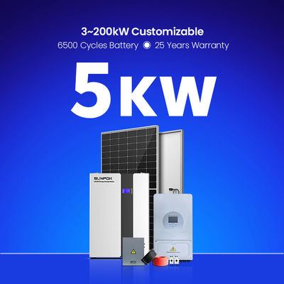 Complete off Grid Solar System 3KW 5KW 10KW Home Solar Panel Kit 12kw 15kw Solar Power System for Home