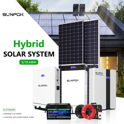 3kW 5kW Off Grid Solar Energy System Custom Design 8kW 10kW 15kW 20kW Complete Solar Power Supply Station