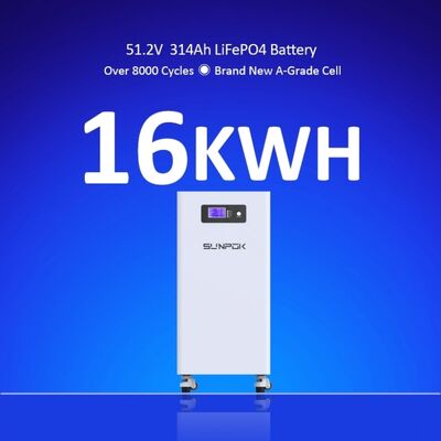 48V 51.2V 300Ah 15KWH Lithium Iron Phosphate Home Storage Battery OEM ODM 48 Volt 300AH Lithium Ion Battery