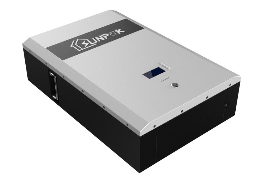 van het Lithiumion battery renewable energy for van 7.68Kwh 10.24Kwh het Huis Zonneopslag