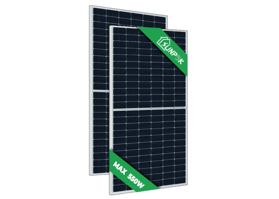 De zwarte de Comités van 450W 550W 600W Monopv Halve Celpv Zonnecellen 12BB van het Modulesilicium
