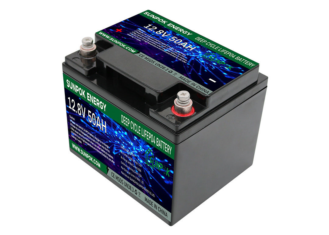 van het Lithiumion deep cycle battery for van 12V 50Ah de Opslag van de de Zonnemachtsenergie