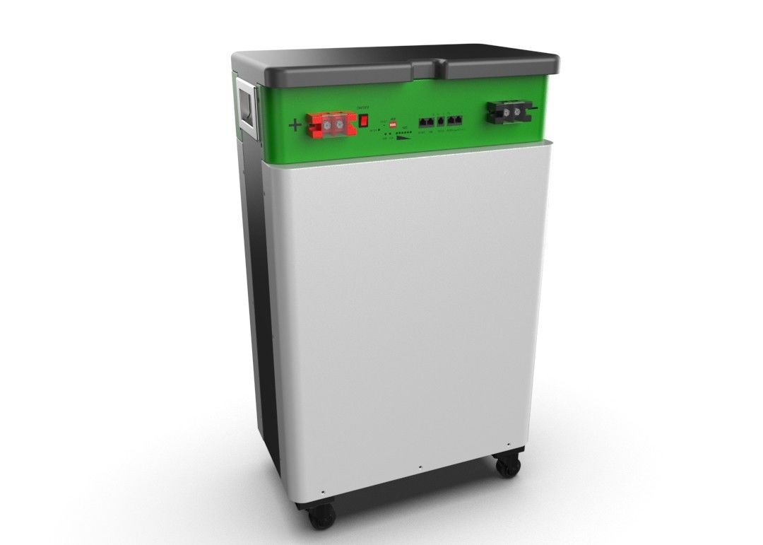 Herladen 300ah het Systeem 12.8Kwh van Ion Battery Pack For Solar van het 48 Voltlithium