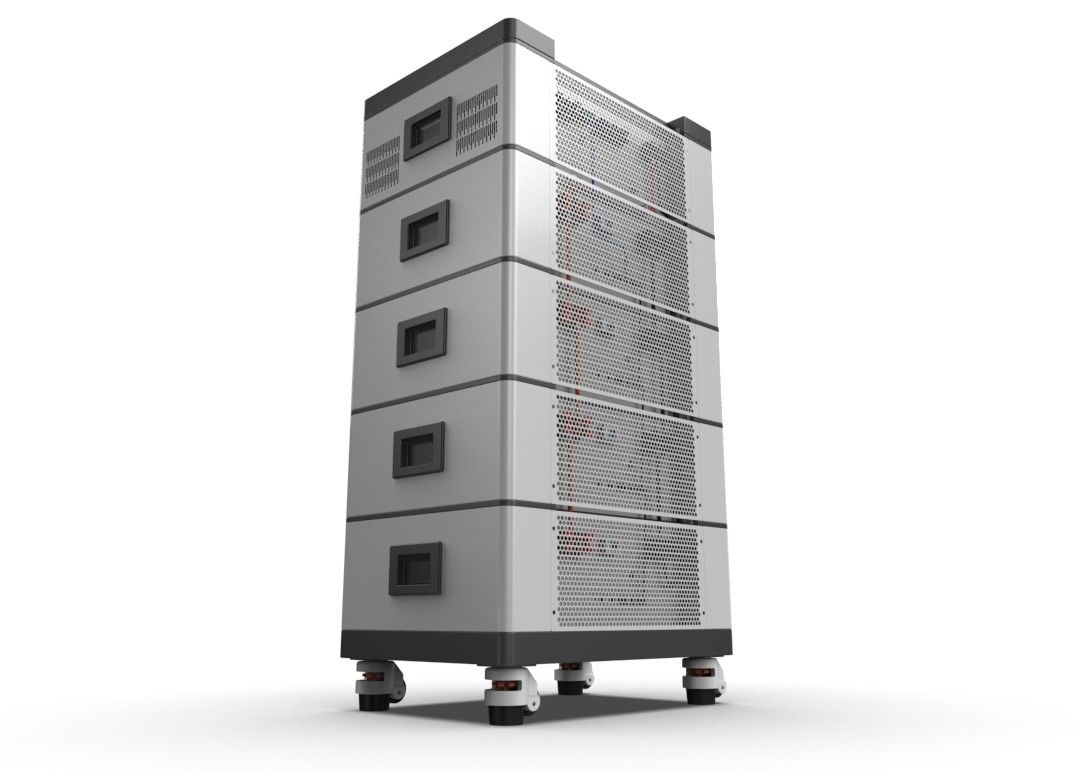 Het lithium Ion Battery 100ah 200ah stapelde allen in Één ESS-Hybride de Energieaccu van de Systeemhoogspanning