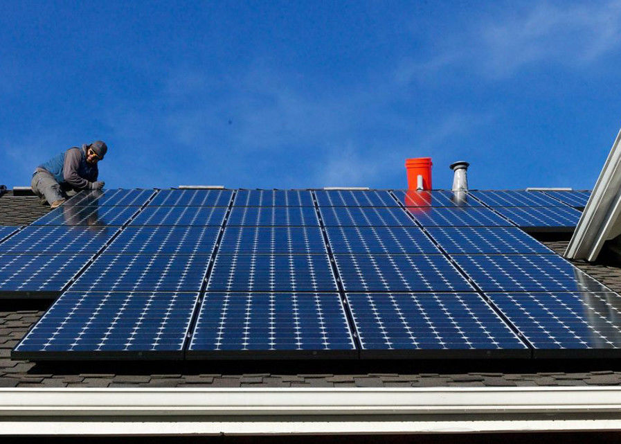 Zonnestelsel 10000w 20000w 30000w van de Uitrusting 10kw 15kw 20kw 30kw van het Netzonnepaneel