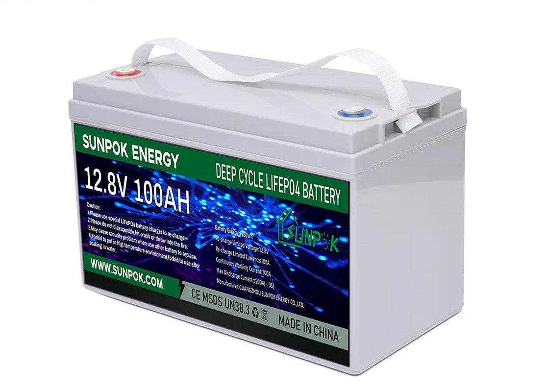LiFePo4 Agm van Lithiumion deep cycle battery 12v 24V 100ah 200ah Gelbatterijen Met lange levensuur