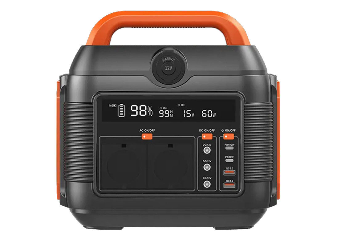 De draagbare Batterij van het de Bank600w Lithium van de Postmacht met Ac Gelijkstroom Type C Pd Zonnegenerator