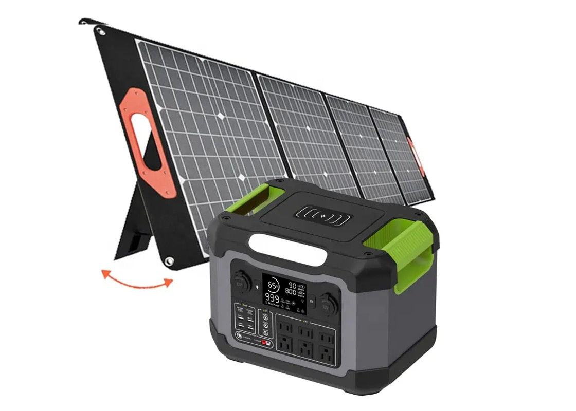Openlucht het Kamperen 1200W 500w Zonnegenerator Zonne het Laden Draagbare Krachtcentrale