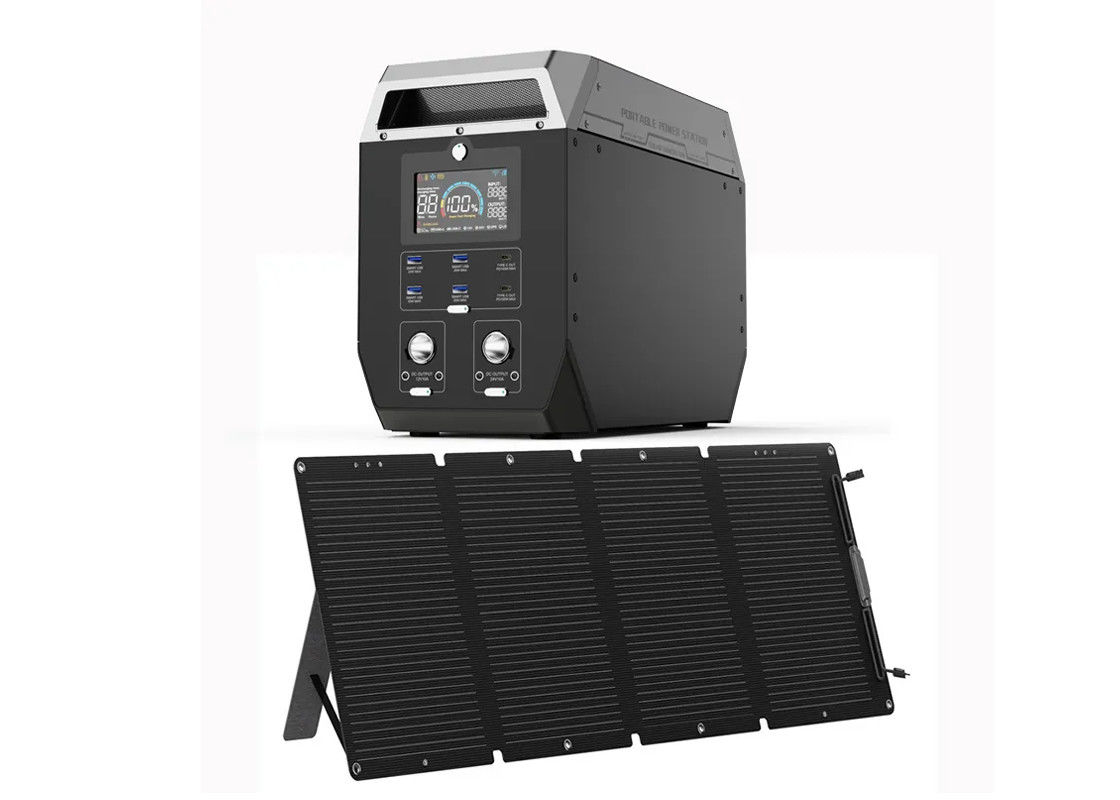 2000W van de de Ladersmacht van de huislamp de Bank Draagbaar Landelijk Kit Solar System For Camping