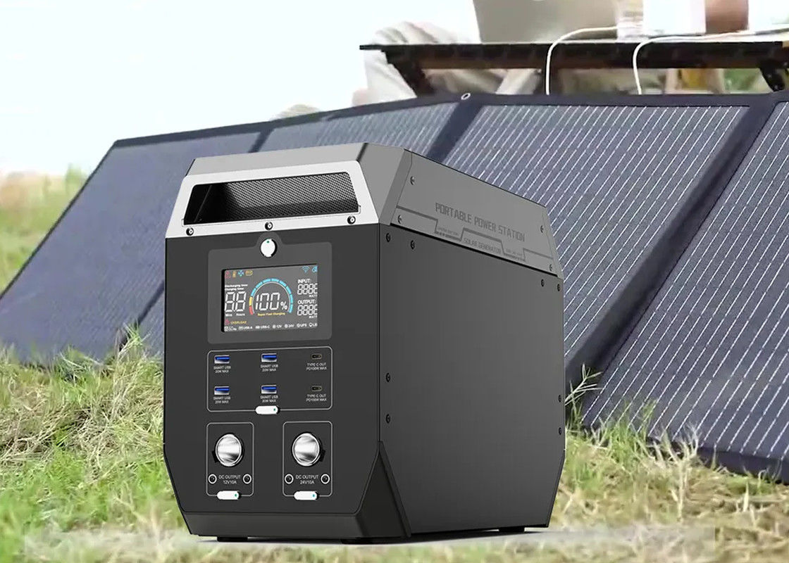32V lithium Draagbare Krachtcentrale Openlucht het Kamperen 500w 2000W Zonnegenerator