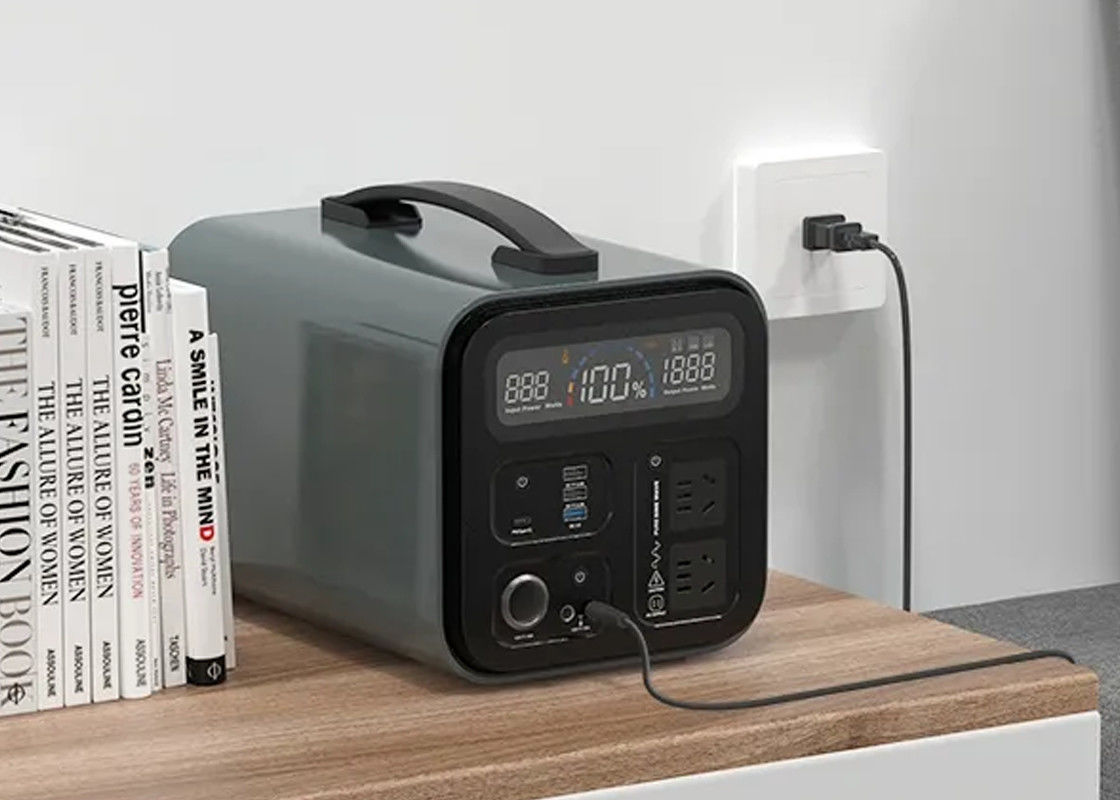 1000w mobiele Krachtcentrale het Kamperen de Opslag Openluchtvoeding van de Bank Draagbare Energie
