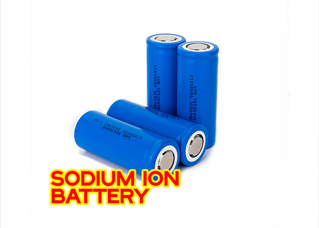 Hoge capaciteit oplaadbare natrium-ionbatterij 18650 Na-ionbatterijcellen 3.7v Natrium-ionbatterij 18650