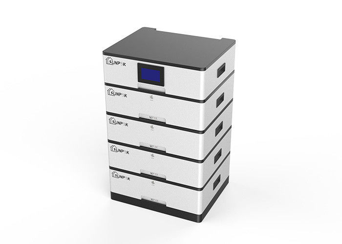 Stapelde de het Lithium ionenbatterij 100ah 200ah van UN38.3 48v het Systeem van de de Energieopslag van de Hoogspanningsbatterij