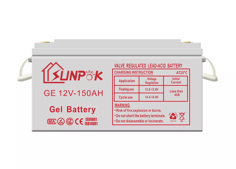Het Gelbatterij van UN38.3 200Ah 12V voor de Opslag van rv en van de Zonne-energie