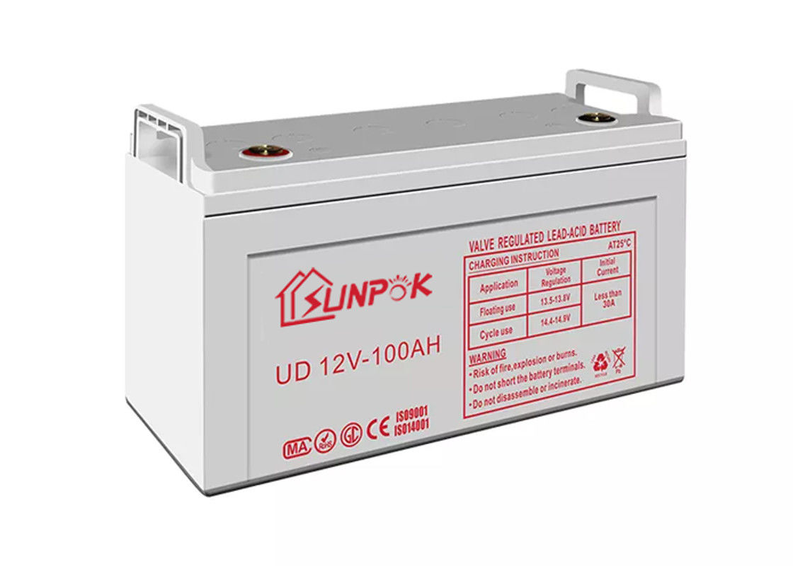 van het Lood Zure Batterijen van 12v 100ah 200ah 250ah geltype Zonnebatterijen