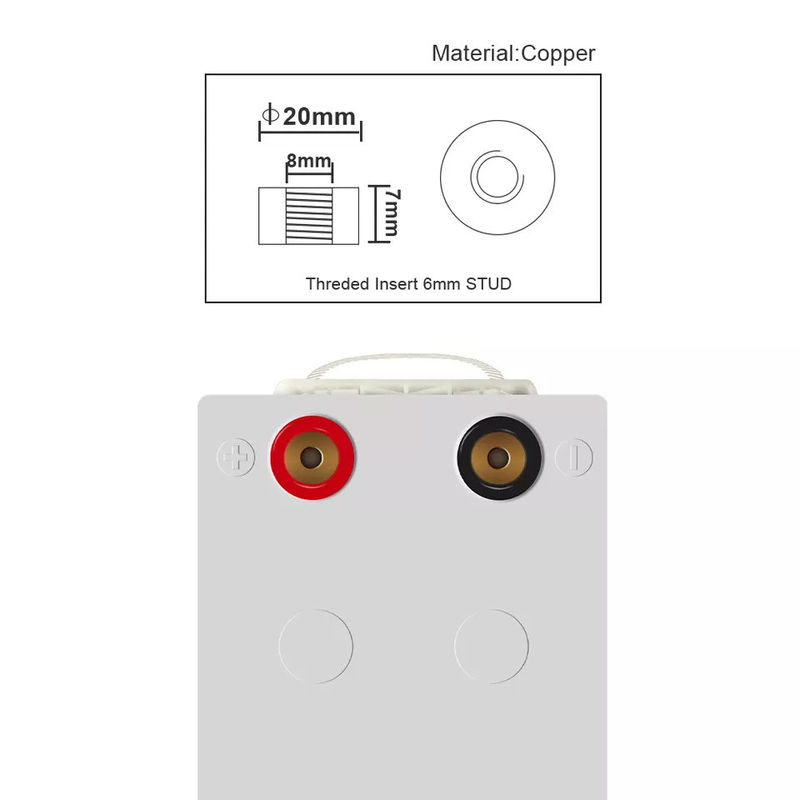 Sunpok 12v gelatineert diepe zonne diepe de cyclusbatterij van de cyclusbatterij 50ah 100ah 120ah 150ah 200ah 300ah