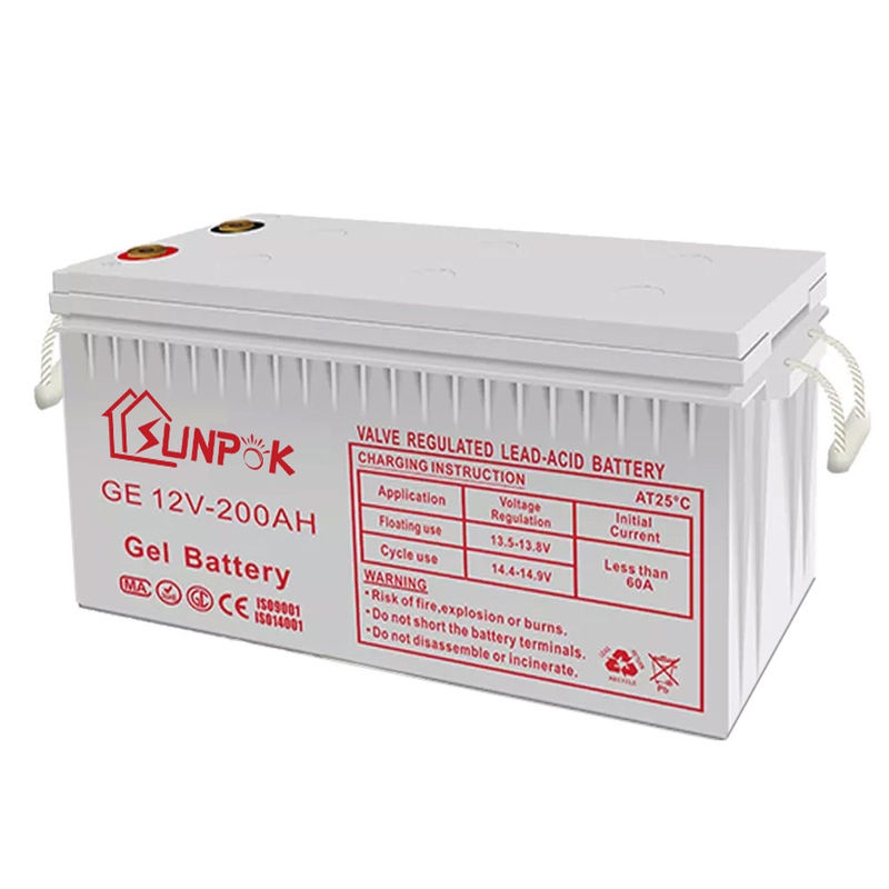 Kar van het Sunpok de Zonnelifepo4 12v 50ah 100ah 120ah 150ah 200ah 300ah 400ah Rv Golf