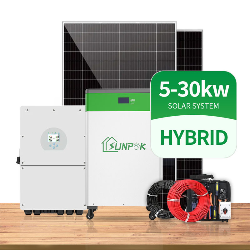 het zonnestelsel volledige reeks 5000 W van 10Kw 15Kw 20KW van Netzonnestelsel