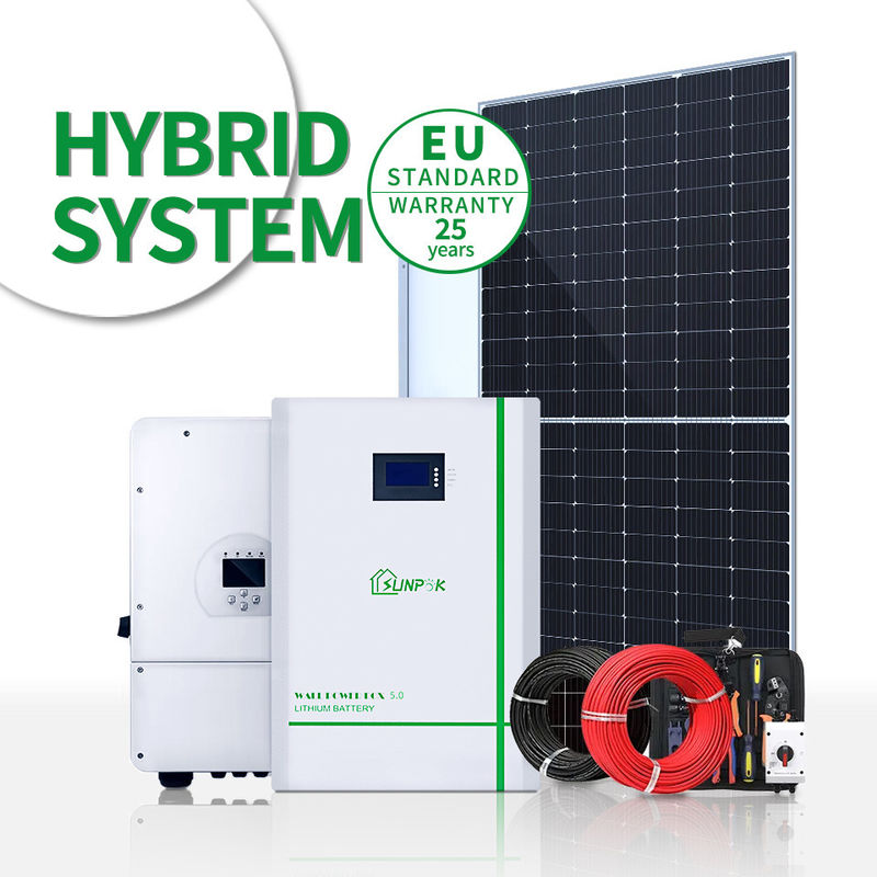 Van het het zonnestelsel10kw 30kw 50kw 90kw huis van het Sunpokhuis van het zonnepaneelsystemen binnenlandse de zonnemachtssystemen