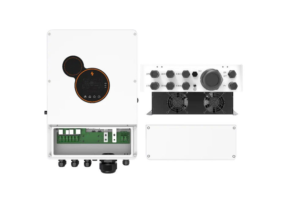 Sunpok5kva Mppt 450vdc Pv Input 220v 48v 5kw van de Hybride Zonneomschakelaar van de Netband