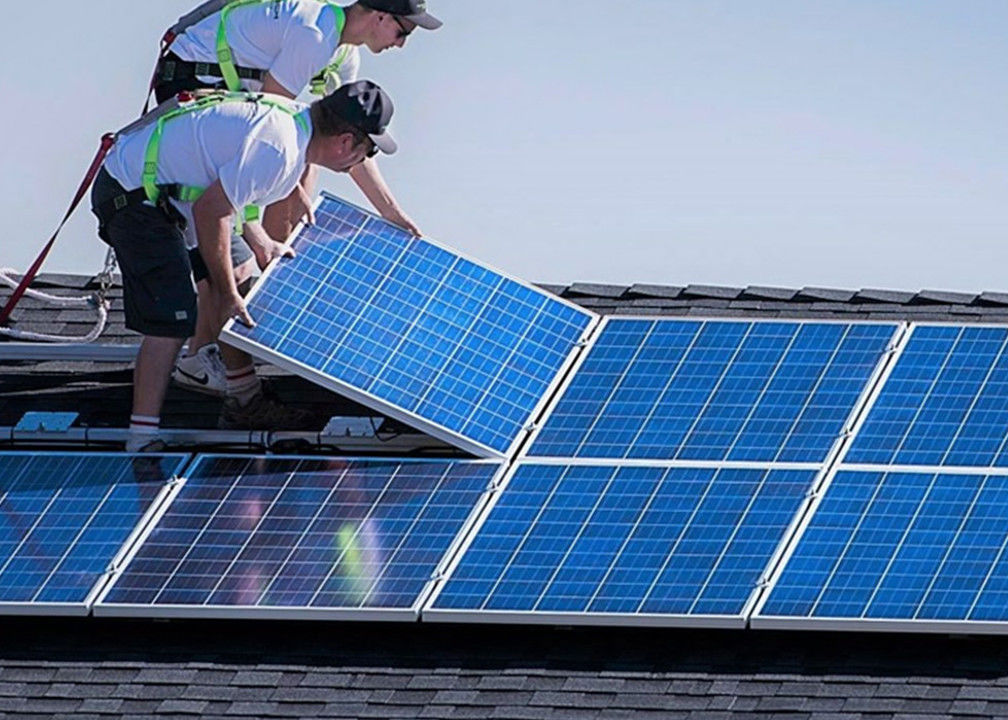 ODM LCD Systeem van de het Zonnepaneelmacht van Kit On Off Grid Hybrid van het Vertonings het Hybride Zonnestelsel