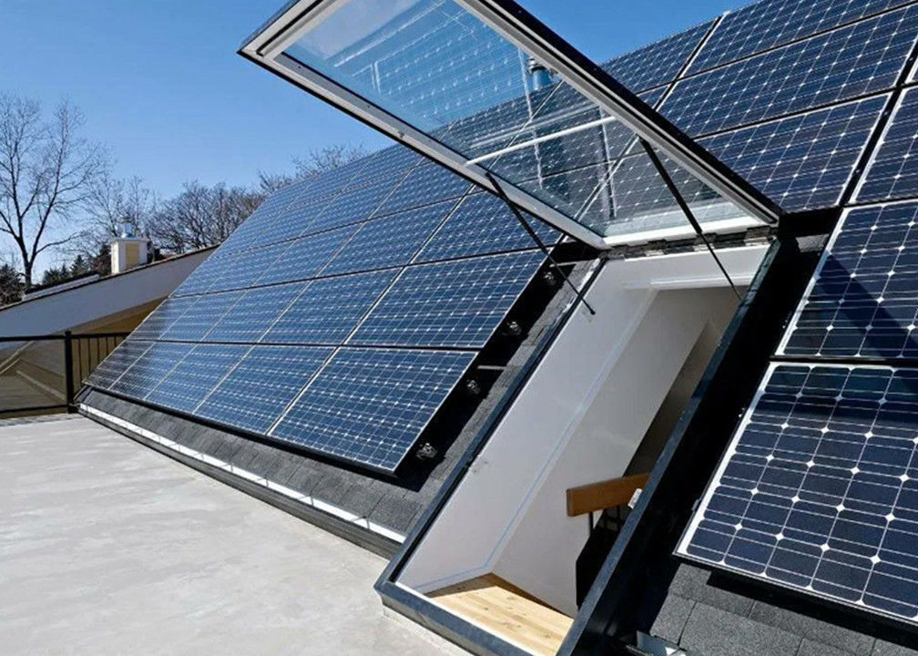 3 fase5kw 8Kw 10Kw 48V Hybride Zonnestelsel Kit Complete Solar Energy System