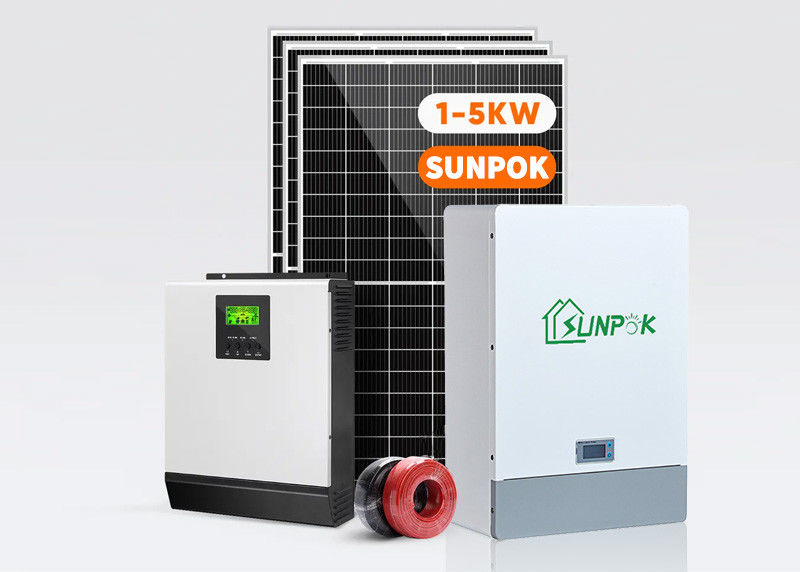 Lithium-ion Pv-paneel montage systemen 48V 3kwh 5kwh 15kwh Montage structuur van zonne-module