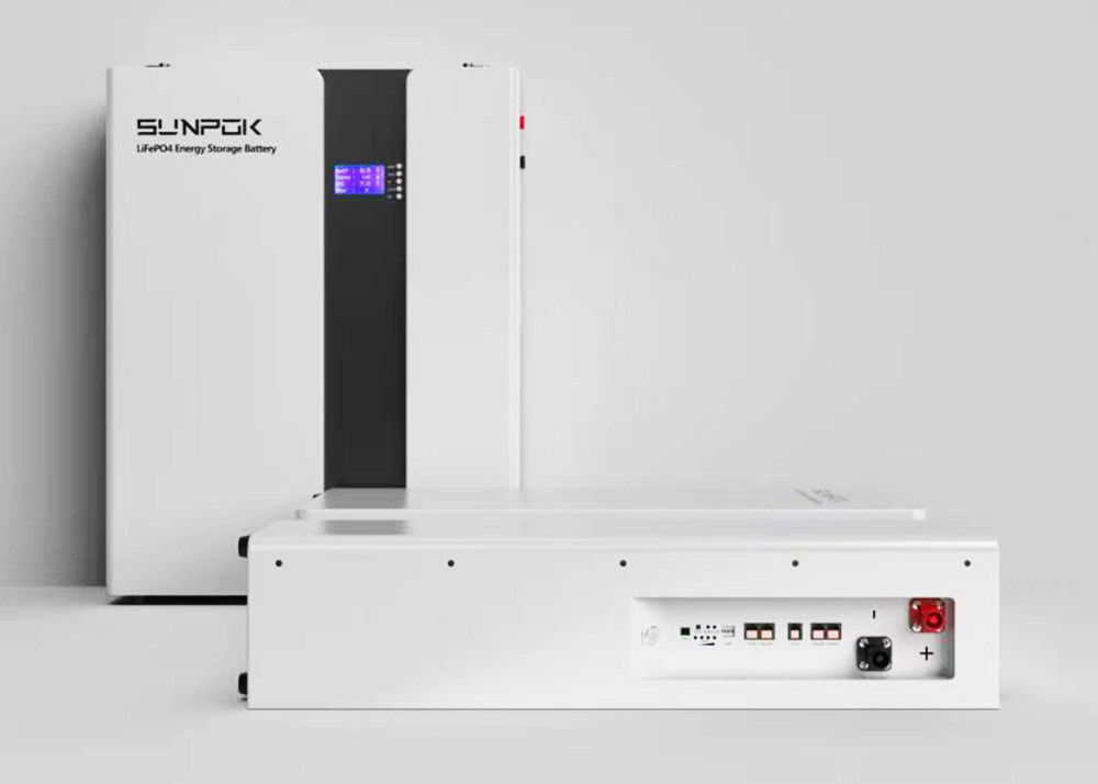 Zonne-energieopslag Lifepo4 batterij 48V 200Ah 10kw 20Kwh 30Kwh 50Kwh Diepe cyclus