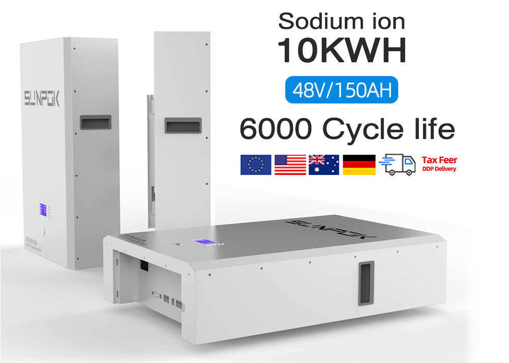 2 uur oplaadtijd Natrium-ionbatterij CE-gemarkeerd Powerwall-energieopslagoplossing