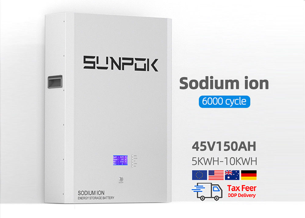 Hoge duurzaamheid natrium-ionbatterij SP-48100-BG-NA met 5-30 KWh uitgangsvermogen