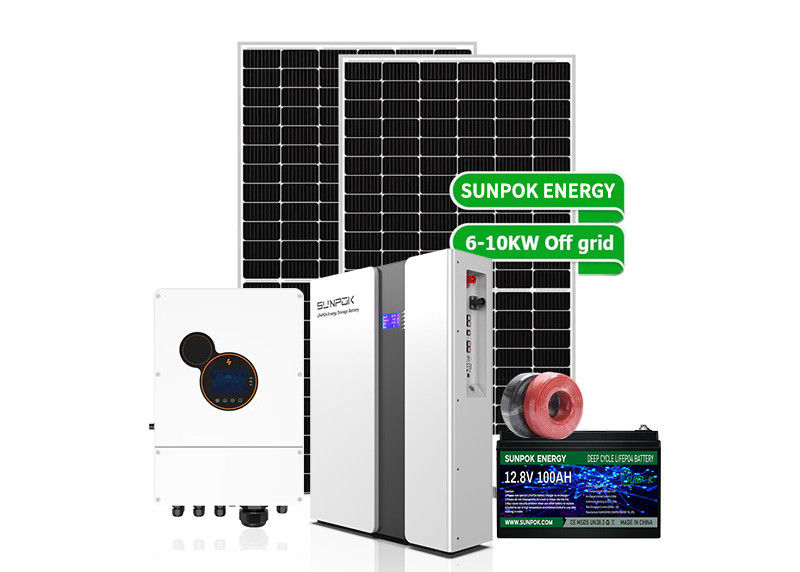 System Panel Solar Kit Compleet 30kw 20kw Split Phase 12kw 10kw 8kw Hybride zonne-energiesysteem Prijs met batterij