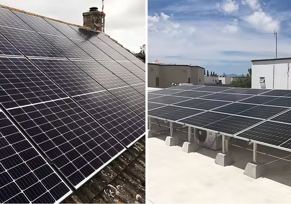 Hybride zonne-energiesystemen 30kw 20kw 10kw Energieopslagsystemen 3 Fase 40kwh Lithiumbatterij zonne-energiesysteem