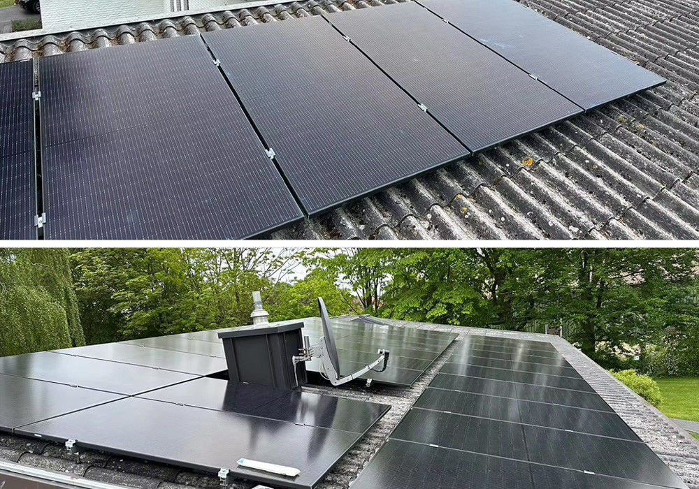 3kw 5kw 8kw 10kw Hybride Zonne-PV-Systeem 5kilowatt Hybride Zonne-PV-Systeem Met Batterijen