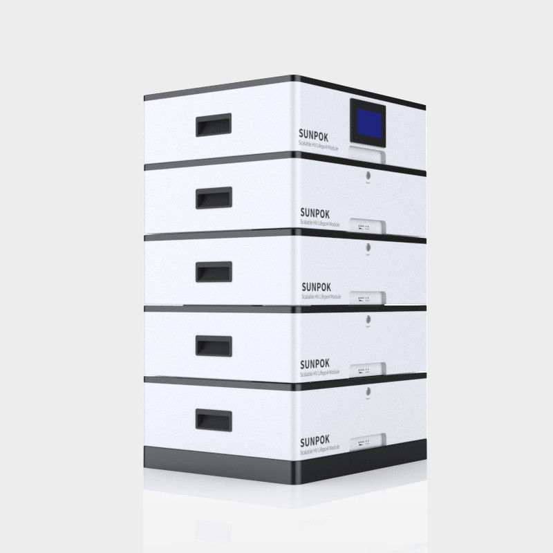 Hoogspanningsbatterijen van goede kwaliteit in een stapel Li- Lifepo4-batterijen