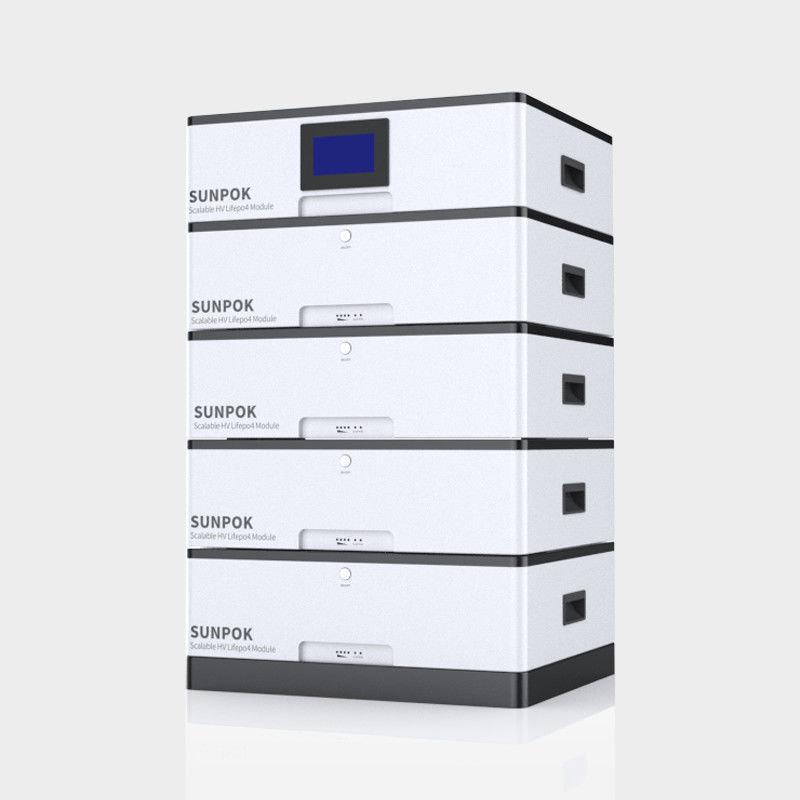 Hoogspanningsbatterijen van goede kwaliteit in een stapel Li- Lifepo4-batterijen