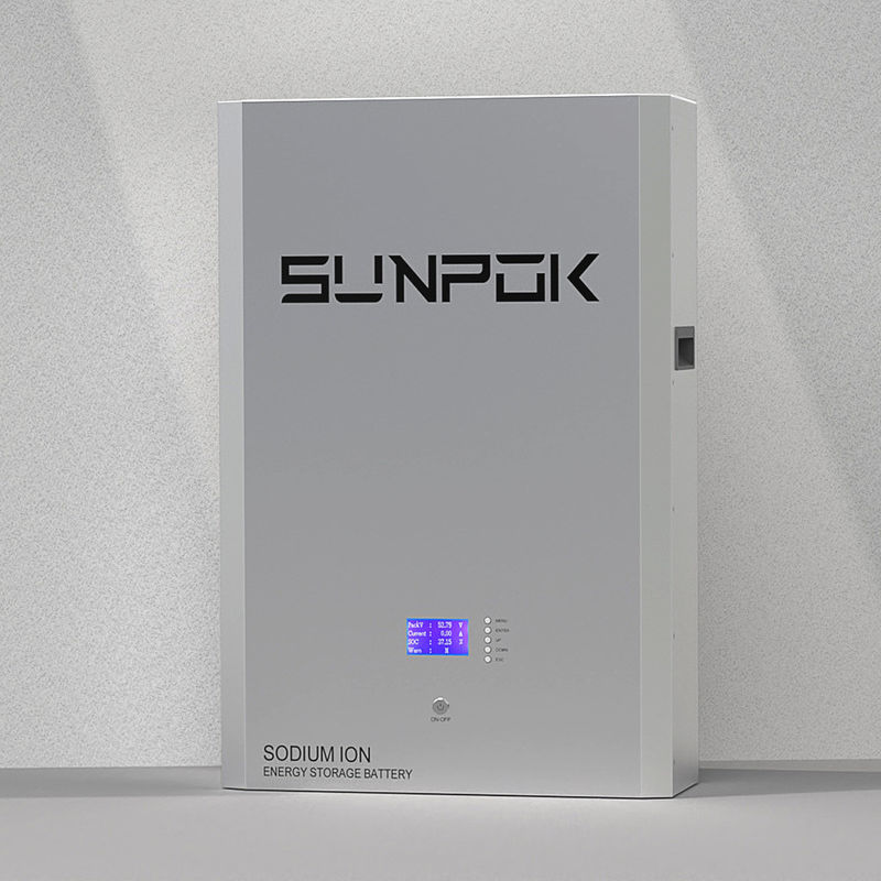 Nieuw Duitse zonne-energieopslagsysteem met natrium-ionbatterij Na-ion BMS 48V Natrium-ionbatterij
