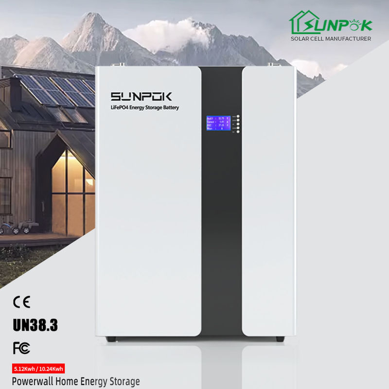 48V 200Ah 10kWh Lifepo4 Power Wall Zonnebatterij Huis Energieopslag 20kWh Lithium-ionbatterijen