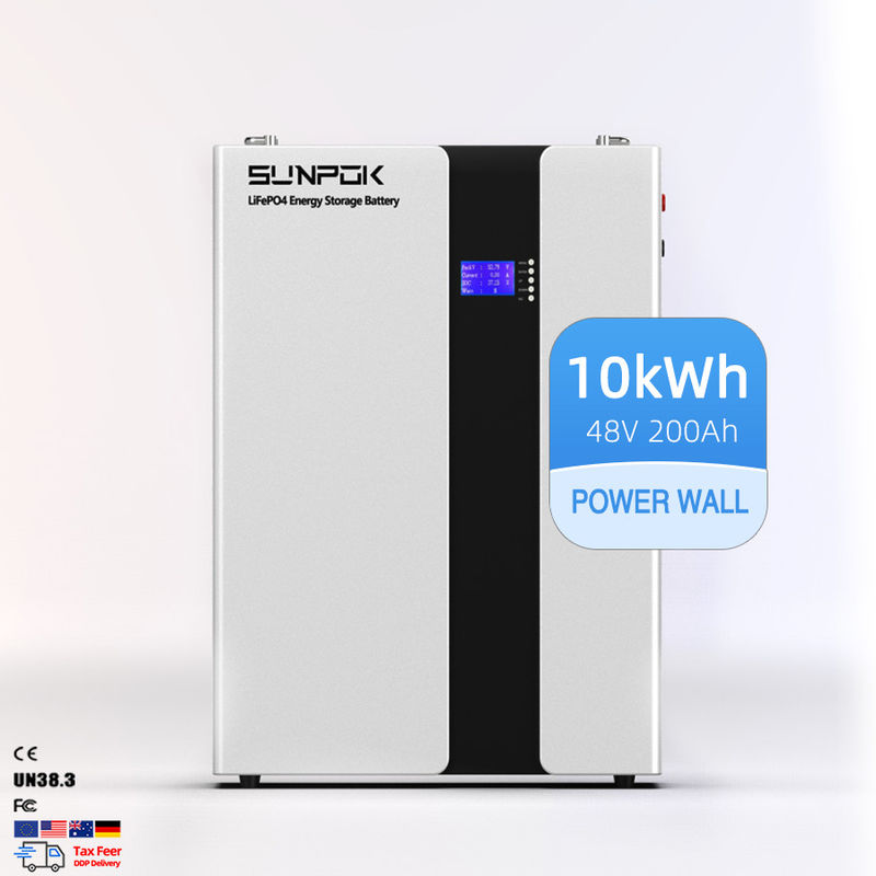 10KWH Lithium Power Wall 48V 200AH Tesla Powerwall Batterij voor zonneopslag systeem