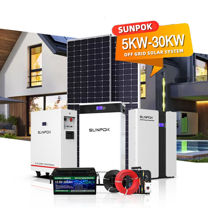 48V 100AH 120AH zonnebatterij voor hybride zonnestelsel 6KWH 12KWH 18KWH 24KWH 30KWH