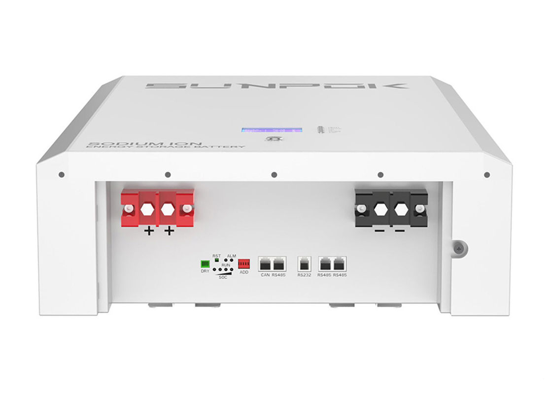 48V wandgebouwde natrium-ion batterij opslag systeem 100ah 150ah 200ah 5kwh 10kwh 20kwh