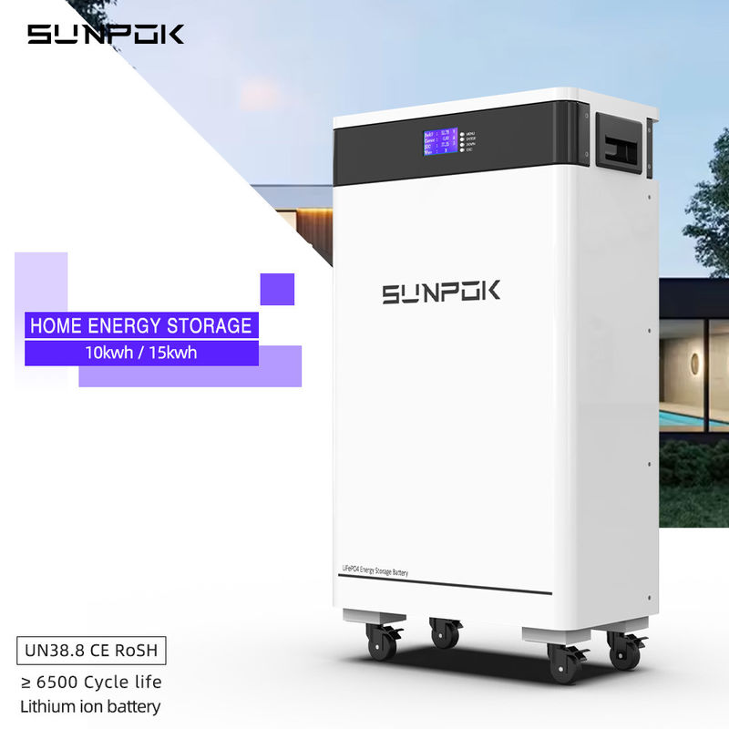 48v 200ah 300ah 400ah Zonnebatterij Lithium Mppt Zonnehybride omvormer