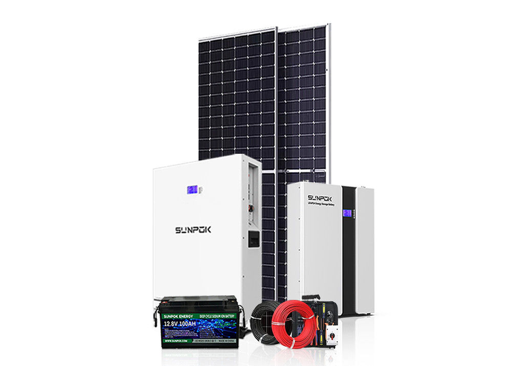 Hybride On Grid Off Grid Energy System Kit 3kw 15kw 30kw 50kw zonne-energiesysteem