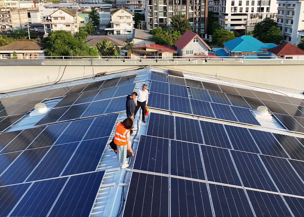 Compleet 5kw 8kw 10kw 12kw 25kw 30kw zonne-energie opslag systeem voor thuis op het net kit