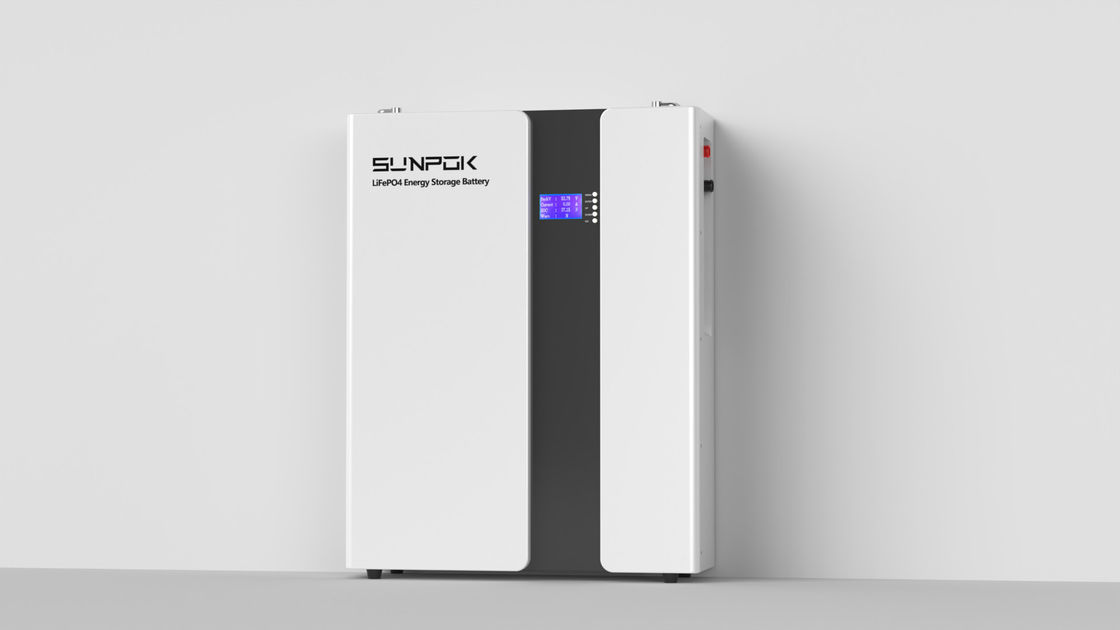 5kWh 100Ah 51.2V 48V 10kWh Powerwall Lifepo4 Lithium Ion Zonnebatterij Muur gemonteerd Home Energy Storage System