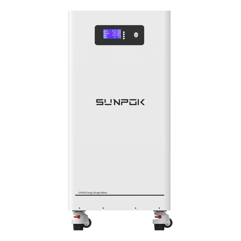 15kwh Solar Home Energy System 51.2V 300Ah LiFePO4 Lithiumbatterijpakket Energieopslagbatterij