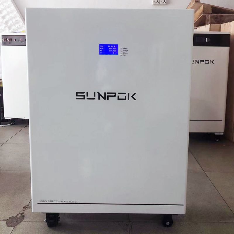 Floor Home 20KWh Batterijpakket 48V 51.2V 400AH 20kw Lithiumbatterij Zonnebatterijen Huishoudelijke Zonne-energieopslag