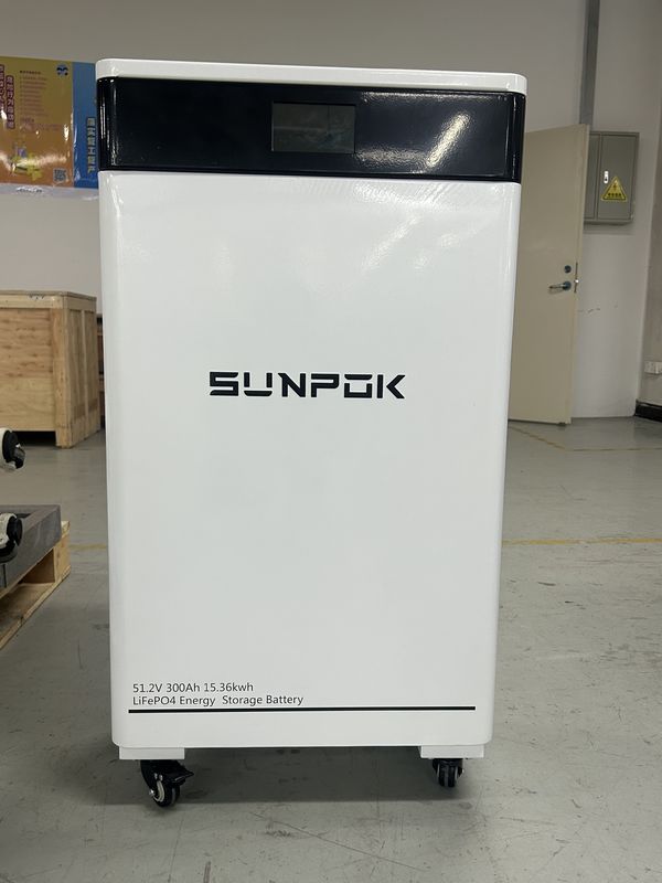 Solar System Home 16Kwh 15Kwh Batterij Lithium met wielen 51.2V 314Ah 300Ah 48V Lithium energieopslagbatterijen voor thuis