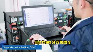 51,2 V 100 Ah HV-batterij